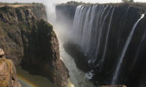 ジンバブエのヴィクトリア滝